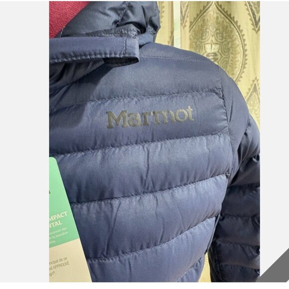 NWT! Marmot *Echo Featherless* Puffer Jacket | Arctic Navy | Women's XS - Picture 4 of 6